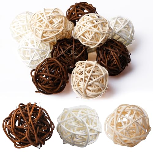 GOMETY 24 Stück Kaubälle, Kleintiere Kauspielzeug, Kleintiere Kaubälle, Molar Spielzeug, Natürliche Geflochten Spielzeug, Kaubälle für die Zahnpflege,Heu Ball für Kaninchen Chinchilla Hamster GOMETY 24 Stück Kaubälle, Kleintiere Kauspielzeug, Kleintiere Kaubälle, Molar Spielzeug, Natürliche Geflochten Spielzeug, Kaubälle für die Zahnpflege,Heu Ball für Kaninchen Chinchilla Hamster von GOMETY