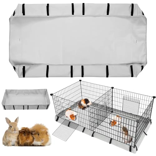 GOMETY wasserdichte Meerschweinchen Lebensraum aus Oxford-Stoff, 122 x 61 cm Waschbare Unterlage für Käfigboden, PIPI Pads für Meerschweinchen, Kaninchen, Hamster und Hasen (Käfig Nicht enthalten) GOMETY wasserdichte Meerschweinchen Lebensraum aus Oxford-Stoff, 122 x 61 cm Waschbare Unterlage für Käfigboden, PIPI Pads für Meerschweinchen, Kaninchen, Hamster und Hasen (Käfig Nicht enthalten) von GOMETY