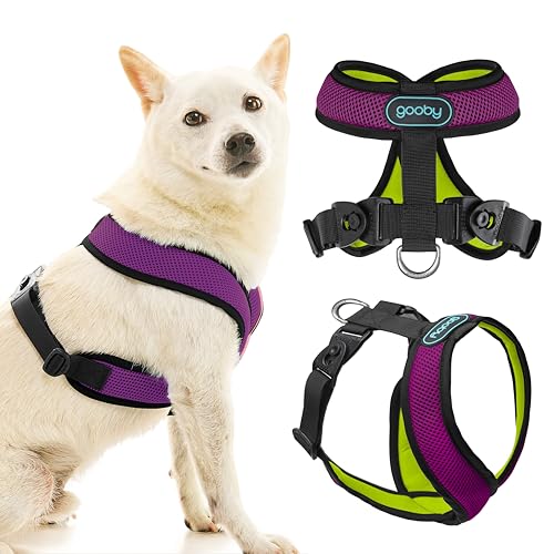 Comfort X Hundegeschirr, Doppelschnappnetz, Violett, Größe M von GOOBY