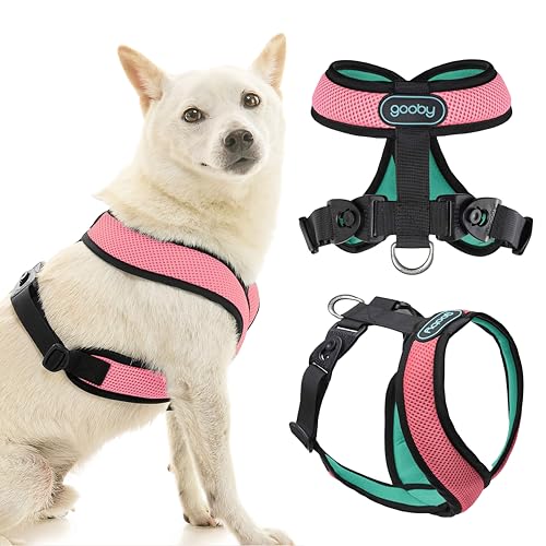 Comfort X Hundegeschirr, Doppelschnappnetz, Wassermelone, Größe S von GOOBY