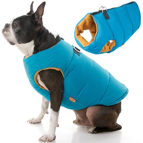 GOOBY Gepolsterte kaltem Wetter Weste für Hunde mit sicheren Fell Guard Reißverschluss, GOOBY Gepolsterte kaltem Wetter Weste für Hunde mit sicheren Fell Guard Reißverschluss, von GOOBY