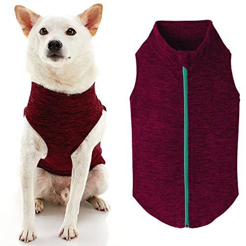 Gooby Zip Up Fleece-Weste für kleine Hunde von GOOBY