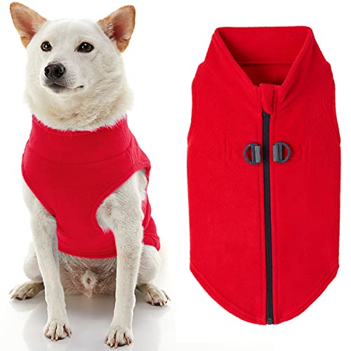 GOOBY Zip Up Fleece-Weste für kleine Hunde GOOBY Zip Up Fleece-Weste für kleine Hunde von GOOBY