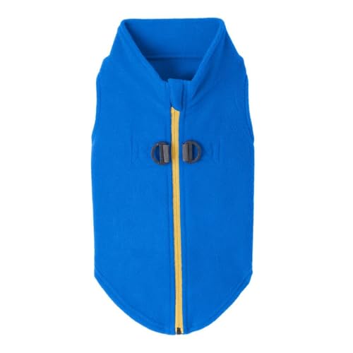 GOOBY Zip Up Fleece-Weste für kleine Hunde von GOOBY