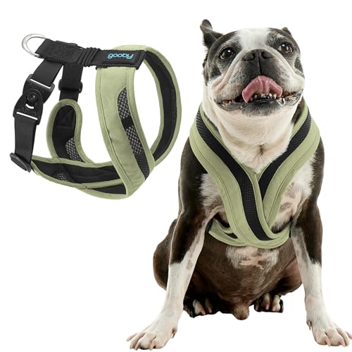 Gooby Comfort X One Hundegeschirr, portlandgrün, Größe XXL, ausbruch- und erstickungsfrei, stoßdämpfend, für kleine Hunde und mittelgroße Hunde von GOOBY