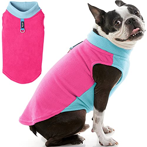 Gooby Halb Stretch Fleece Weste Hundepullover,Rosa, Groß,Winter Kleine Hunde Pullover Mantel,Kaltes Wetter Hundekleidung für kleine Hunde Junge oder Mädchen Gooby Halb Stretch Fleece Weste Hundepullover,Rosa, Groß,Winter Kleine Hunde Pullover Mantel,Kaltes Wetter Hundekleidung für kleine Hunde Junge oder Mädchen von GOOBY