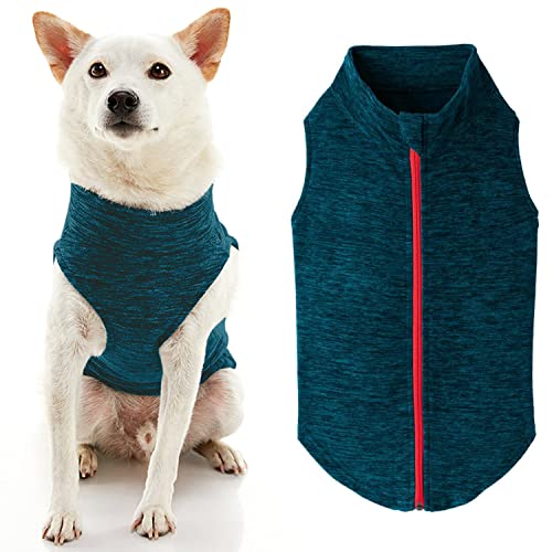 Gooby Zip Up Fleece-Weste für kleine Hunde von GOOBY