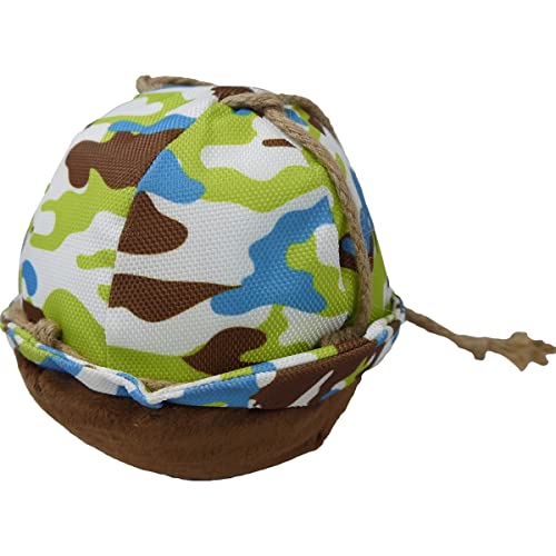 GOOD4YOU Fred&Rita Hundespielzeug, Camouflage-Mütze mit Seil, 1 Stück von GOOD4YOU