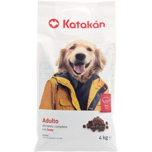 Katakan Hundefutter für Erwachsene für alle Rassen mit Ochsensack 4 kg von GOOD4YOU