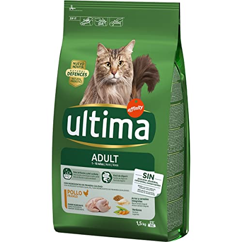 Ultima Adult Katzenfutter für Erwachsene mit Huhn, Beutel 1,5 kg von GOOD4YOU