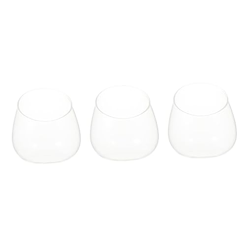GOOHOCHY 3 Stück schräge Glasflasche Stilvoll drinnen Aquarium Mikrolandschaft mit Flasche Kernstück bescherung Weihnachten weinachtsgeschenk geschke Glasschalen dekorativ Dekorglasbehälter GOOHOCHY 3 Stück schräge Glasflasche Stilvoll drinnen Aquarium Mikrolandschaft mit Flasche Kernstück bescherung Weihnachten weinachtsgeschenk geschke Glasschalen dekorativ Dekorglasbehälter von GOOHOCHY