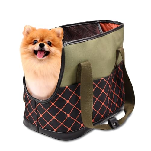 GOOPAWS Tragetasche für kleine Hunde, weiche Tragetaschen mit Tasche, Reisezubehör, tragbares Hundetuch mit rutschfester Unterseite GOOPAWS Tragetasche für kleine Hunde, weiche Tragetaschen mit Tasche, Reisezubehör, tragbares Hundetuch mit rutschfester Unterseite von GOOPAWS