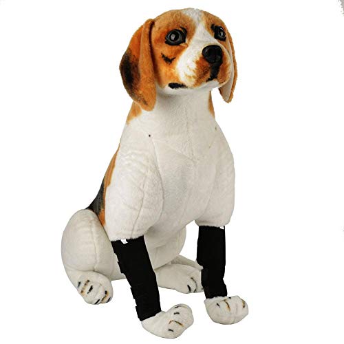 GOTOTOP 1 Paar Hundegelenkstütze, Hunde-Hinterbein-Sprunggelenkwickel Haustier-chirurgische Verletzung Bandage Wrap Heal Wound Protector für Wundverletzungen und Verstauchungsheilung bei Arthritis(L) von GOTOTOP