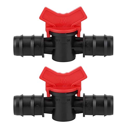 2PCS Aquarium Ventilschalter, Aquarium Wasserflussregelventil Schlauch Rohr Ventil Rohr Rohranschluss von GOTOTOP