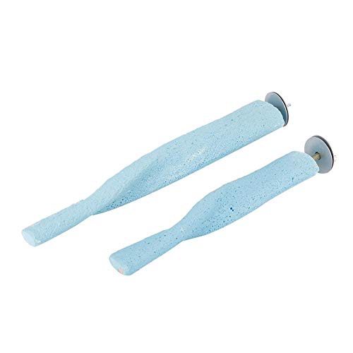 GOTOTOP Vogel Barsch Frosted Rod Holz Stehrahmen Stand Pole Papageien Kauen Beißen Schleifen Nagel Haustier Spielzeug(M) von GOTOTOP