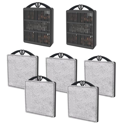 GOZILLA Aquarium Filterkartuschen, Anzug für 8W 550L/H Niedrigwasserfilter, Schildkrötentankfilter, Effektives Filtrationszubehör-Set für Ersatz, inklusive 5 Filterkartuschen und 2 Filterboxen GOZILLA Aquarium Filterkartuschen, Anzug für 8W 550L/H Niedrigwasserfilter, Schildkrötentankfilter, Effektives Filtrationszubehör-Set für Ersatz, inklusive 5 Filterkartuschen und 2 Filterboxen von GOZILLA