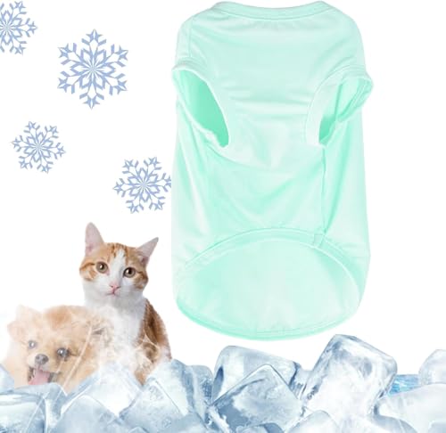 Hunde Shirt Sommer, Kühlwesten für Hunde, Hund UV Schutz T-Shirt, Hundekostüm, Hundehemd Tshirt, Haustier Tshirt für Kleine Mittelgroße Hund Katzen, Haustier Kleidung für Chihuahua, Yorkie (Grün,XL) Hunde Shirt Sommer, Kühlwesten für Hunde, Hund UV Schutz T-Shirt, Hundekostüm, Hundehemd Tshirt, Haustier Tshirt für Kleine Mittelgroße Hund Katzen, Haustier Kleidung für Chihuahua, Yorkie (Grün,XL) von GQDGCU