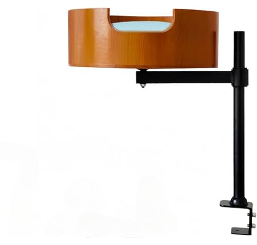 Katzenbett für Schreibtisch, Katzenhöhle mit Haustier Matte, Erhöhtes Katzenhaus hält bis zu 20kg, Katzenkorb 360° Rotation und höhenverstellbar, Halten Kätzchen Katze nah und Arbeitsbereich (Blau) Katzenbett für Schreibtisch, Katzenhöhle mit Haustier Matte, Erhöhtes Katzenhaus hält bis zu 20kg, Katzenkorb 360° Rotation und höhenverstellbar, Halten Kätzchen Katze nah und Arbeitsbereich (Blau) von GQDGCU