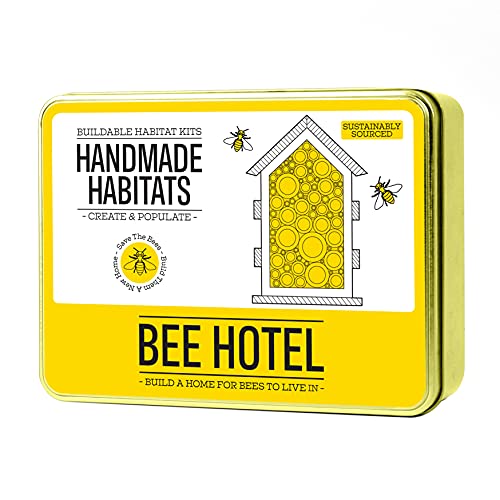Unbekannt Gift Republic Handmade Personalised Bee Hotel with 6-Pack Colouring Wooden Pencils Handgefertigtes Habitats Bienenhotel Kit mit 6 Buntstiften aus Holz, Mehrfarbig Unbekannt Gift Republic Handmade Personalised Bee Hotel with 6-Pack Colouring Wooden Pencils Handgefertigtes Habitats Bienenhotel Kit mit 6 Buntstiften aus Holz, Mehrfarbig von GR Gift Republic