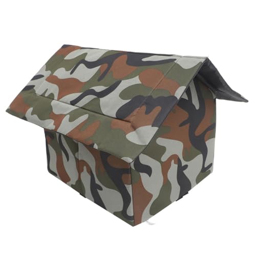 GRADENEVE Wasserfestes Isoliertes Katzenhaus für Draußen Wind Regenfestes Katzenzelt mit Wetterfestem Einfacher Aufbau Warme Bequeme Unterkunft für Freilebende Katzen im Winter GRADENEVE Wasserfestes Isoliertes Katzenhaus für Draußen Wind Regenfestes Katzenzelt mit Wetterfestem Einfacher Aufbau Warme Bequeme Unterkunft für Freilebende Katzen im Winter von GRADENEVE