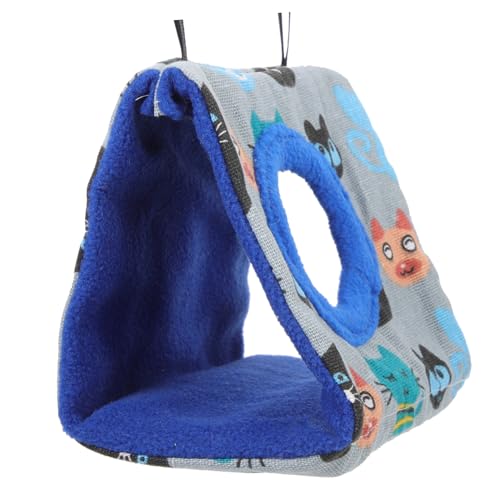 GRADENEVE wasserdichte Kleine Vogelhängematte für Papageien und Kanarienvögel Bequemes Hängendes Nest mit Dual schnallen Installieren Vielseitig für Käfig und Wohnraum Dekorativ und von GRADENEVE