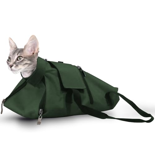 Hochwertige Tasche für Katzen, Kaninchen: Pflegen, Festhalten, Aufbewahren, Veterinärmedizinische Untersuchungen - 3 Größen 2 Versionen von GRANDE FINALE