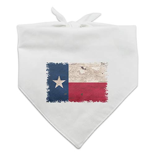 Bandana für Hunde, rustikale Flagge von Texas, Used-Look von GRAPHICS & MORE