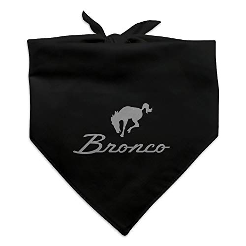 GRAPHICS & MORE Ford Bronco Hundehalstuch, Chrom-Logo von GRAPHICS & MORE