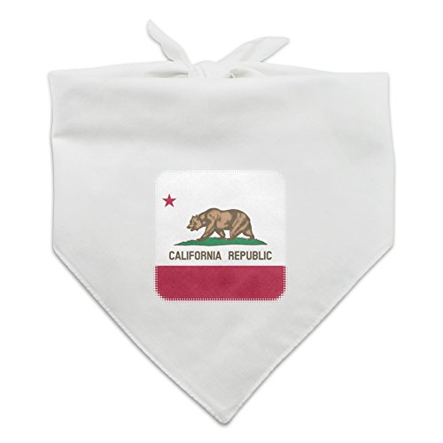 Halstuch für Hunde, Motiv: Flagge Kaliforniens von GRAPHICS & MORE