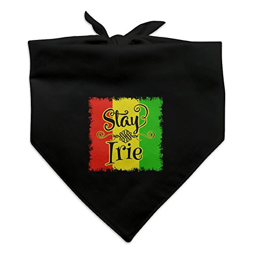 Stay Irie Hundehalstuch mit Rastafari-Flagge von GRAPHICS & MORE