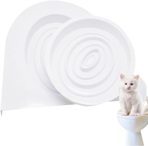 Töpfchentraining, wiederverwendbares Kätzchen-Trainingssyste – Professionelles Töpfchentraining-Tablett für Katzen zur Verwendung von Toiletten von GRARRO