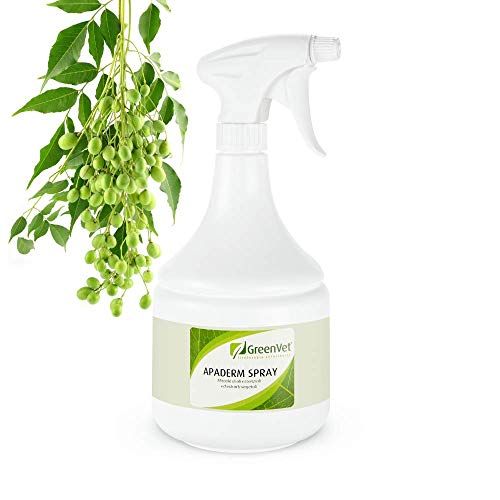 Greenvet APADERM Spray 1000 ml Cavalli - con Olio di Neem (Azadirachta Indica) von GREEN VET FITOTERAPIA VETERINARIA