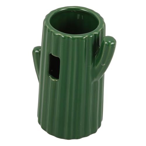 GREENADSCAPE Hamster Wasserspender Mit Kaktus-ständer Vertikale Trinkflasche Für Kleine Haustiere Und Kaninchen von GREENADSCAPE