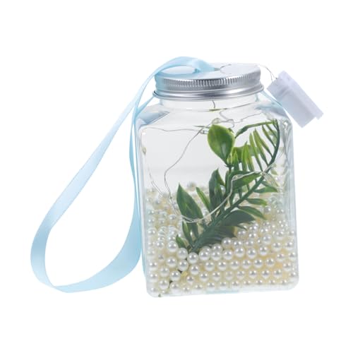 GREENADSCAPE Aquarium Mit -Lampe Goldfischglas Aus Kunststoff Für Den Schreibtisch Zuhause Büro von GREENADSCAPE