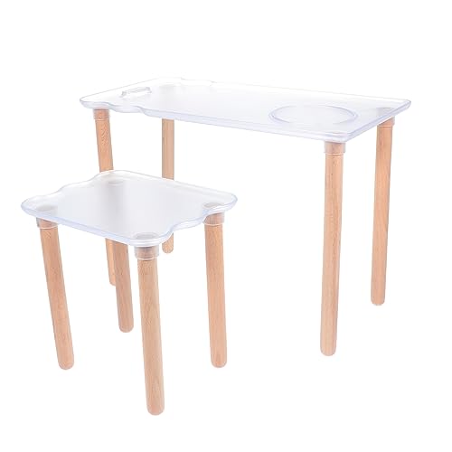 GREENADSCAPE Käfig für Hamster 1 Satz Gebogene Plattform dekorative Hausmöbel für Hamster Zwerghamster sicheres und langlebiges 2-in-1-Landschaftsspielzeug von GREENADSCAPE