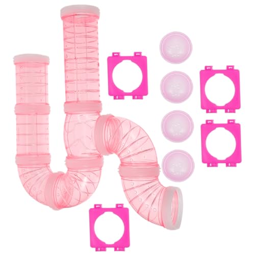 GREENADSCAPE 1 Satz Hamsterspur Hamster hamsterspielzeug Ratte Konstruktionsspielzeug meerschweinchen käfig Rohrverbinder selber Machen Bausatz für Hamsterröhren und -Tunnel Plastik GREENADSCAPE 1 Satz Hamsterspur Hamster hamsterspielzeug Ratte Konstruktionsspielzeug meerschweinchen käfig Rohrverbinder selber Machen Bausatz für Hamsterröhren und -Tunnel Plastik von GREENADSCAPE