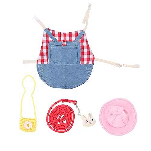 GREENADSCAPE Handwerkskunst Bunny Outfit Mit Tasche Haarnadel Leicht Für Verspielt GREENADSCAPE Handwerkskunst Bunny Outfit Mit Tasche Haarnadel Leicht Für Verspielt von GREENADSCAPE