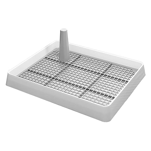 GREENADSCAPE 1 Satz Hundetoilette Töpfchen Welpen-PIPI-pad-Halter Katzenklo Pee-pad-Halter Urinschale Für Welpen Haushalt Welpen Toilette Haustiere Toilette Tragbares Töpfchen Pp-Material Weiß GREENADSCAPE 1 Satz Hundetoilette Töpfchen Welpen-PIPI-pad-Halter Katzenklo Pee-pad-Halter Urinschale Für Welpen Haushalt Welpen Toilette Haustiere Toilette Tragbares Töpfchen Pp-Material Weiß von GREENADSCAPE
