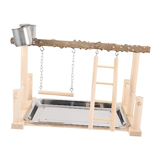 GREENADSCAPE 1 Satz Papageienständer Tischständer für Papageien Vogelkäfigständer Vogel-Trainingsständer vogelgitter vogelkäfig zubehör interessanter Vogelbarsch Vogelspielplatz hölzern GREENADSCAPE 1 Satz Papageienständer Tischständer für Papageien Vogelkäfigständer Vogel-Trainingsständer vogelgitter vogelkäfig zubehör interessanter Vogelbarsch Vogelspielplatz hölzern von GREENADSCAPE