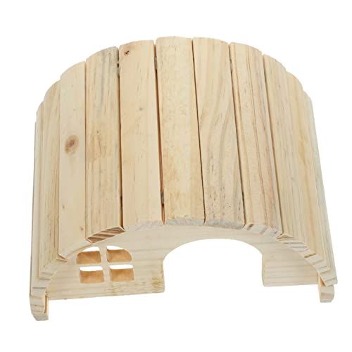 GREENADSCAPE Hölzernes Hamsterhaus Versteck Für Kleine Haustiere Spielzeug Für Hamster Und Chinchilla Schlafhaus Haustierzubehör GREENADSCAPE Hölzernes Hamsterhaus Versteck Für Kleine Haustiere Spielzeug Für Hamster Und Chinchilla Schlafhaus Haustierzubehör von GREENADSCAPE