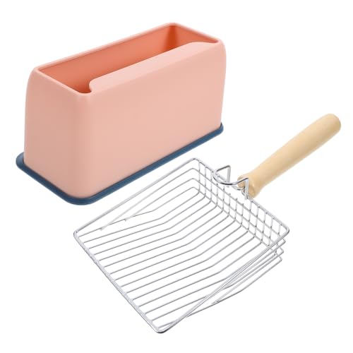 GREENADSCAPE 1satz Edelstahl Katzenstreu Schaufel Mit Filter Robuste Katzenklo Schaufel Zur Einfachen Reinigung Von Katzentoiletten Mit Praktischem Ständer GREENADSCAPE 1satz Edelstahl Katzenstreu Schaufel Mit Filter Robuste Katzenklo Schaufel Zur Einfachen Reinigung Von Katzentoiletten Mit Praktischem Ständer von GREENADSCAPE