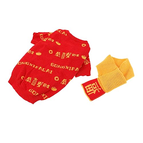 GREENADSCAPE Katzen Haustier Kleidung Gemütliche Hund Pullover Dekorative Haustier Festliche Kostüm Haustier Wärme Kleidungsstück GREENADSCAPE Katzen Haustier Kleidung Gemütliche Hund Pullover Dekorative Haustier Festliche Kostüm Haustier Wärme Kleidungsstück von GREENADSCAPE