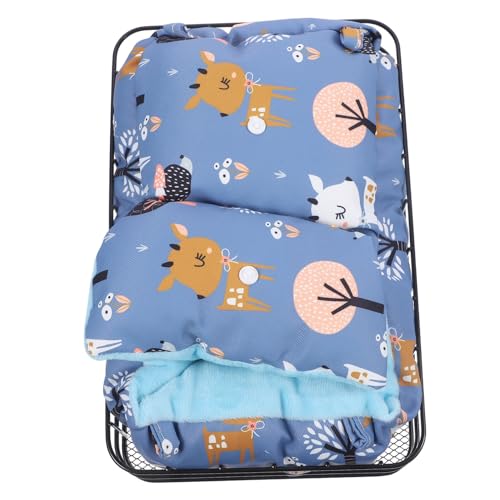 GREENADSCAPE 1 Set Kleintierhängematte, Schlafbett Für Kleintiere, Haustierkäfig Hängematte, Hängematte Zum Aufhängen Für Hamster, Eichhörnchen Hängemattenbett, Hamster Schlafhängematte, von GREENADSCAPE