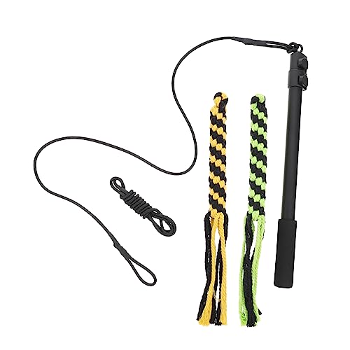 GREENADSCAPE Welpe 1 Set Teleskop Flirt Stab Für Und Katzen 3 Teiliges Set Und Trainieren Ideal Für Welpen Und Große Hundezubehör Für Interaktive Beschäftigung von GREENADSCAPE