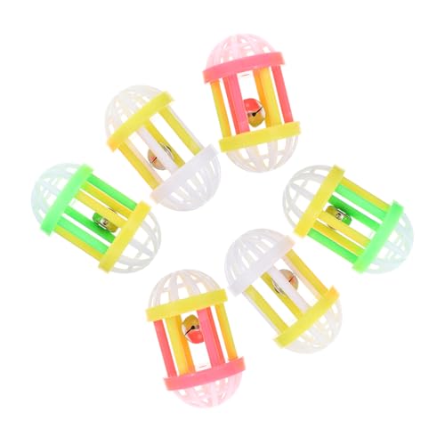 GREENADSCAPE 10er-Pack Kätzchenspielzeug Katzenzubehör Indoor-Kätzchen-Teaser-Bälle für Indoor-Katzen Kätzchenbedarf zufällige Farbe GREENADSCAPE 10er-Pack Kätzchenspielzeug Katzenzubehör Indoor-Kätzchen-Teaser-Bälle für Indoor-Katzen Kätzchenbedarf zufällige Farbe von GREENADSCAPE