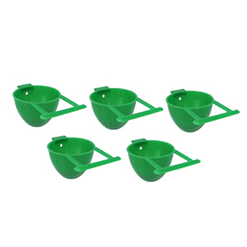 GREENADSCAPE Futternäpfe Für Vogelkäfige Runder Wassernapf Papageien-futternapf Einfache Montage Bequeme Reinigung Geeignet Für Kleine Vögel GREENADSCAPE Futternäpfe Für Vogelkäfige Runder Wassernapf Papageien-futternapf Einfache Montage Bequeme Reinigung Geeignet Für Kleine Vögel von GREENADSCAPE