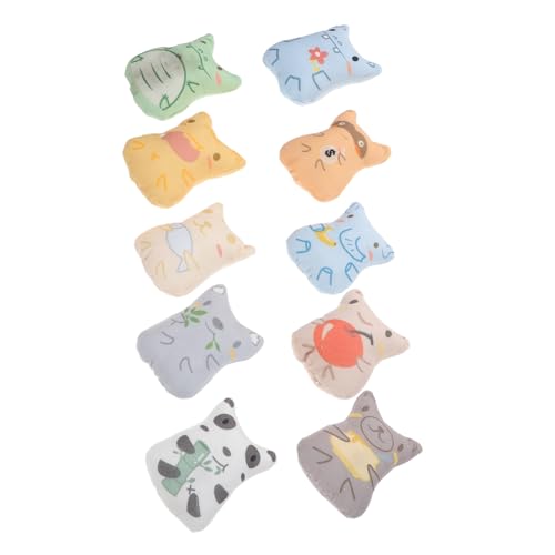 GREENADSCAPE 10-teiliges Katzenspielzeug-Set Interaktives Plüsch-katzenspielzeug für Hauskatzen Lustiges Katzenspielzeug Teaser für Die Bewegung des Haustiers GREENADSCAPE 10-teiliges Katzenspielzeug-Set Interaktives Plüsch-katzenspielzeug für Hauskatzen Lustiges Katzenspielzeug Teaser für Die Bewegung des Haustiers von GREENADSCAPE