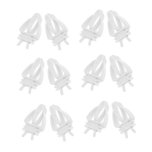 GREENADSCAPE 12st Cutbone-Clip Nymphensittich-futterclips Vogelfutterhalter Für Käfig Vogelkäfigversorgung Vogelkäfig-zubehör Haustier-vogelfutter-befestigungsclip Vogelhalter Weiß Plastik GREENADSCAPE 12st Cutbone-Clip Nymphensittich-futterclips Vogelfutterhalter Für Käfig Vogelkäfigversorgung Vogelkäfig-zubehör Haustier-vogelfutter-befestigungsclip Vogelhalter Weiß Plastik von GREENADSCAPE