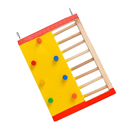 GREENADSCAPE Hamster Spielzeug 1pc Klettern Leiter Spielzeug Bunte Und Robust Für Hamster Vogel von GREENADSCAPE