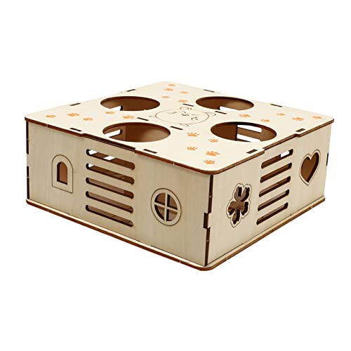 GREENADSCAPE 1stück Hamster Tunnel Hamsterlabyrinth Spielzeug Interaktives Tunnelerlebnis Für Kleintiere Fördert Und Verhaltensförderung Im Käfig von GREENADSCAPE